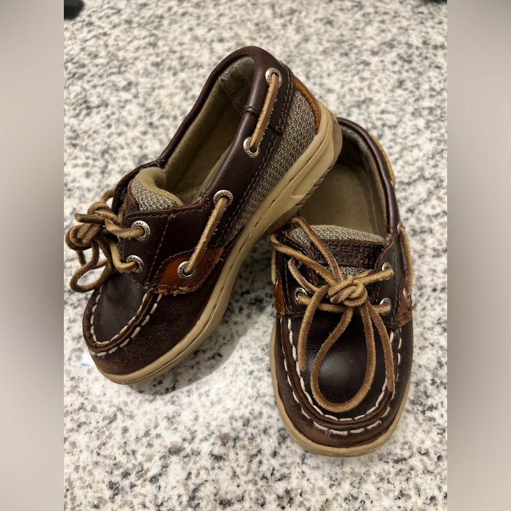 ❌SOLD❌Brown Kids Boat Shoes